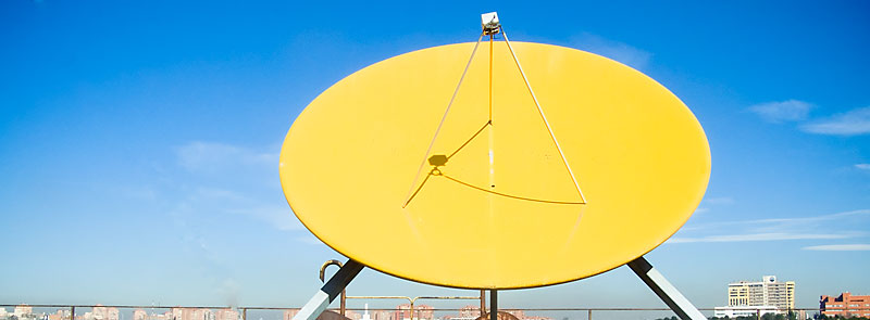 Antena parabólica Imagen descriptiva del grado en Ingeniería en Sistemas de Telecomunicación