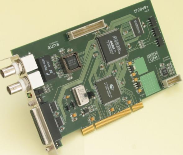PCI card for IP data encapsulation