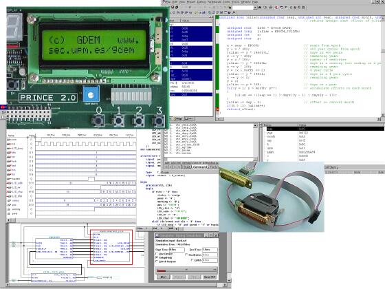 Hardware y software de la plataforma didctica PRINCE