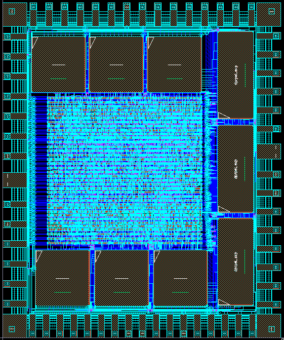 Layout del ASIC