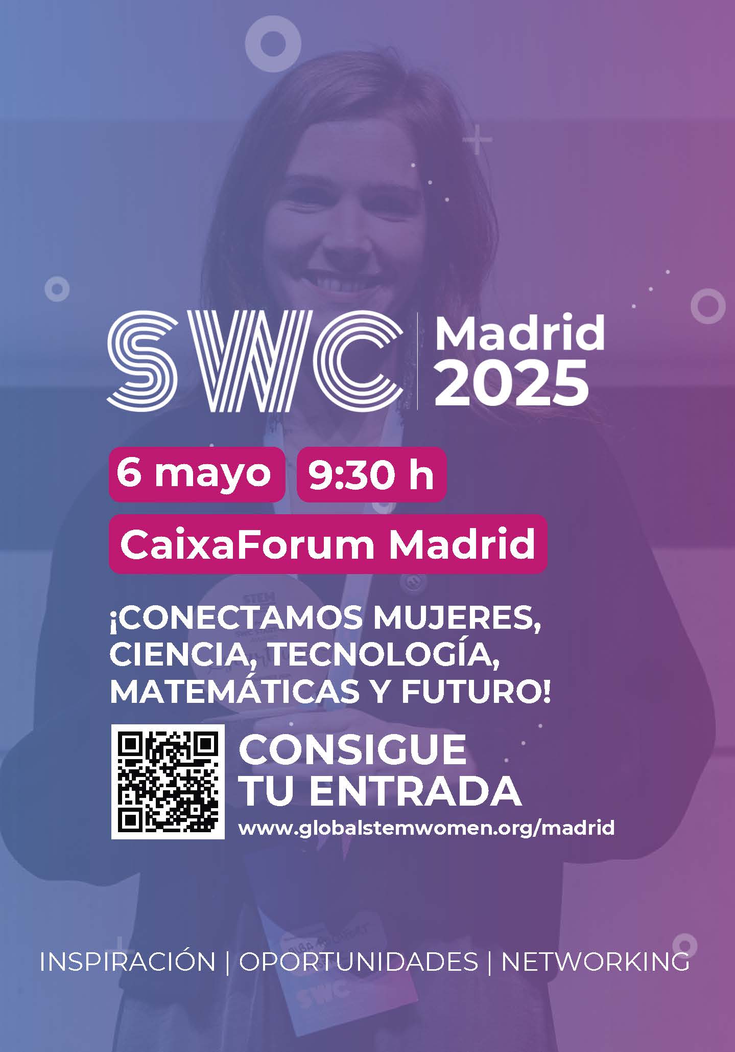 Cartel STEM Women Congress Madrid 2025