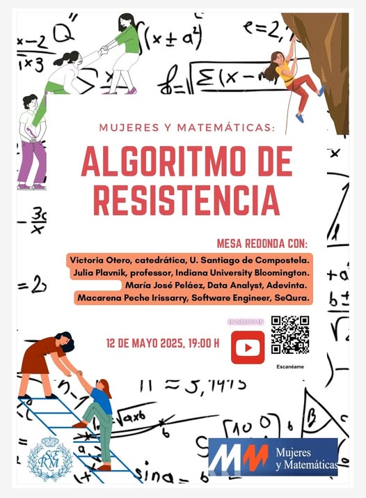 Cartel Mesa Redonda Real Sociedad Matemática Española