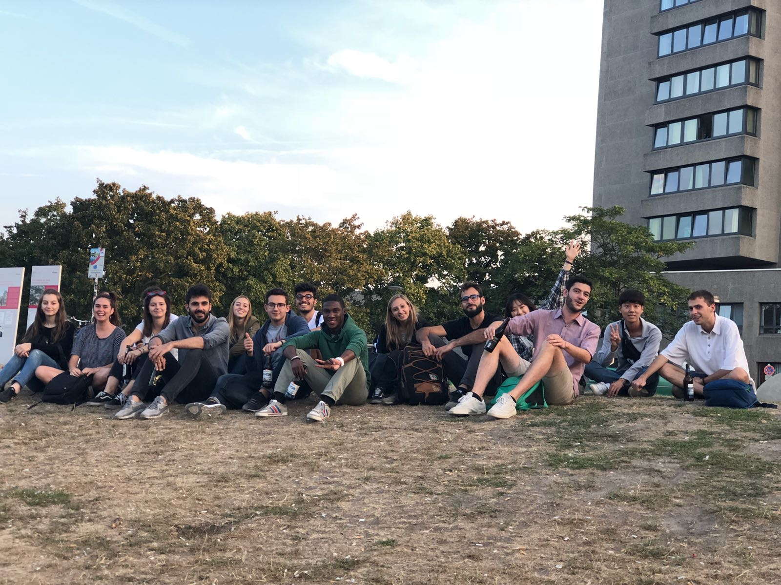 Estudiantes en la Beuth University de Berlín, Alemania