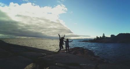 Estudiantes Erasmus en Aalto, Finlandia