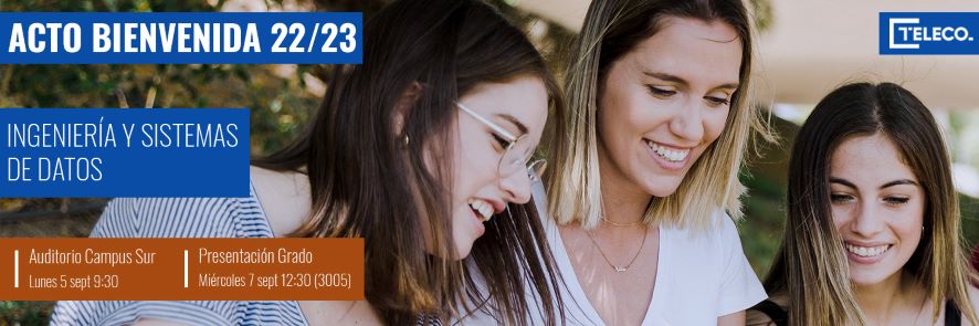Acto de Bienvenida Datos