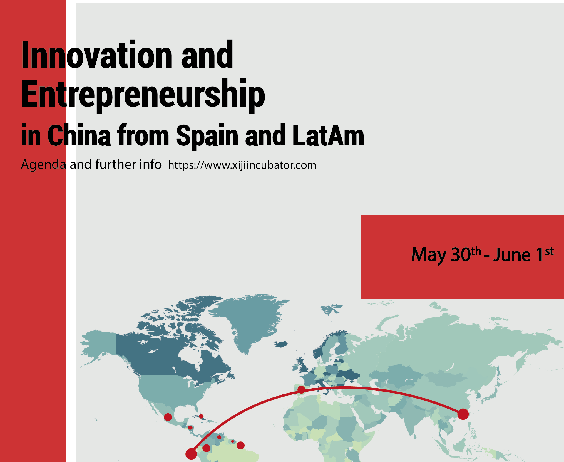 Cartel evento: Innovation and Entrepreneurship in China from Spain and Latin America
